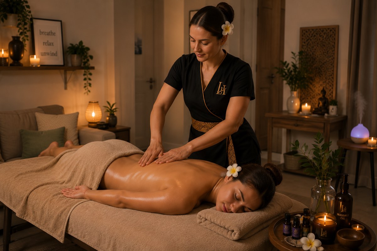 Aromatherapy treatment at home