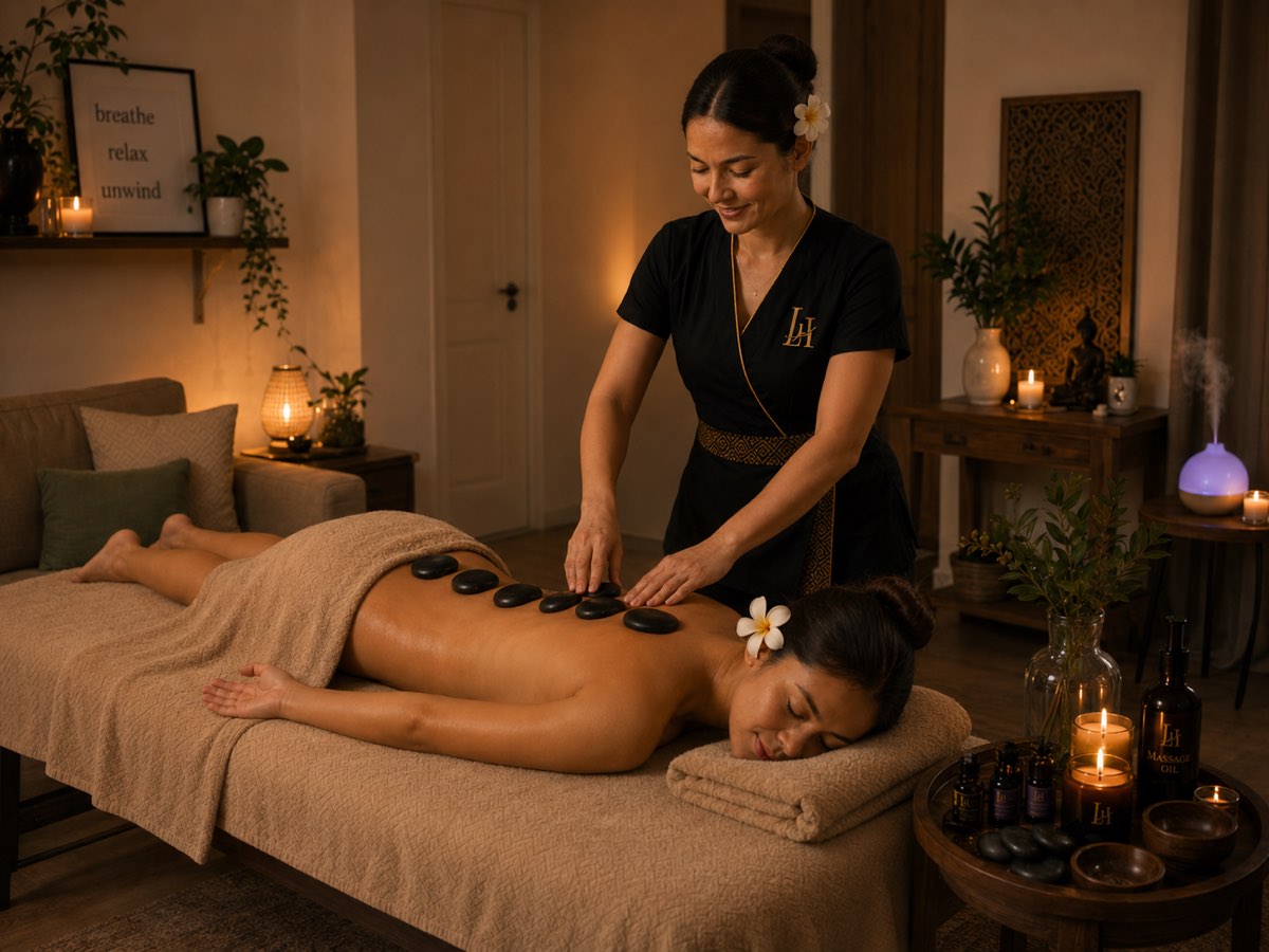 Hot Stone treatment at home