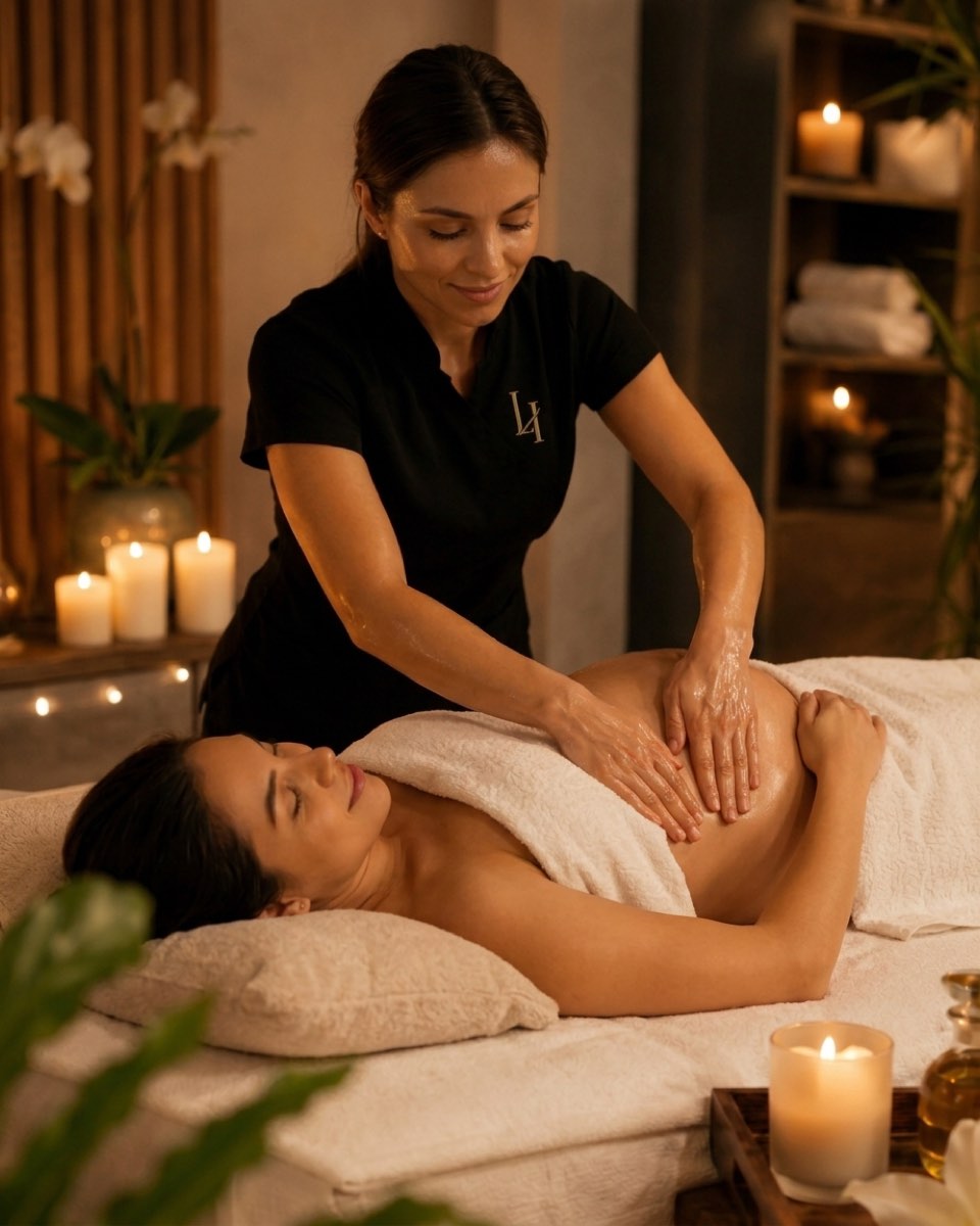 Prenatal Massage treatment at home